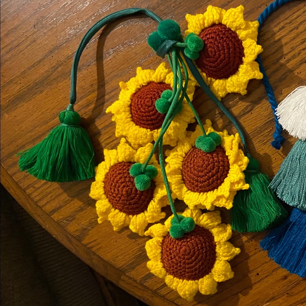 Sunflowers for purse
